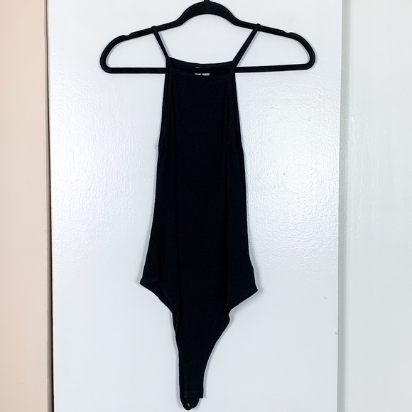 ASOS Tops - ASOS Black High Neck Sleeveless Bodysuit